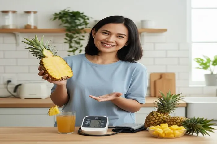 Nanas Bisa Turunkan Darah Tinggi? Intip Faktanya Di Sini!