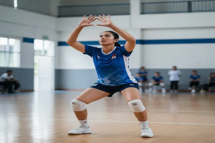 Cara Posisi Tangan Passing Atas: Mangkuk Jempol Dekat