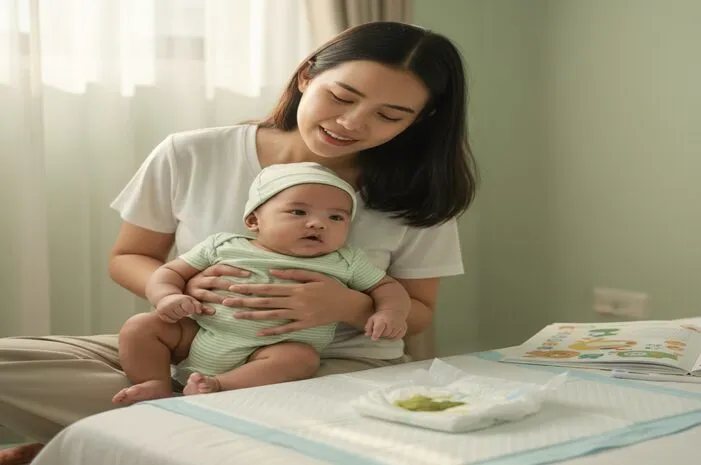 Bab Hijau pada Bayi: Normal Atau Kapan Khawatir?