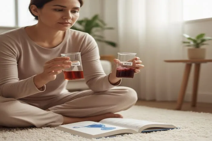 Membedakan Darah Haid dan Darah Kista? Cek Ini Yuk!