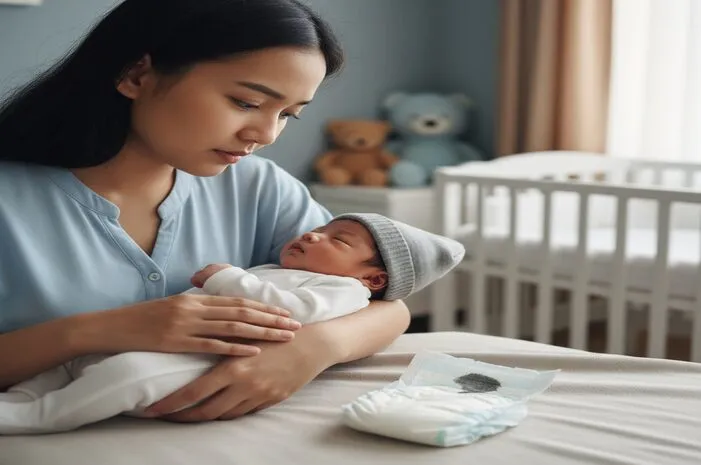 BAB Bayi Warna Hitam: Kapan Normal dan Kapan Harus Waspada