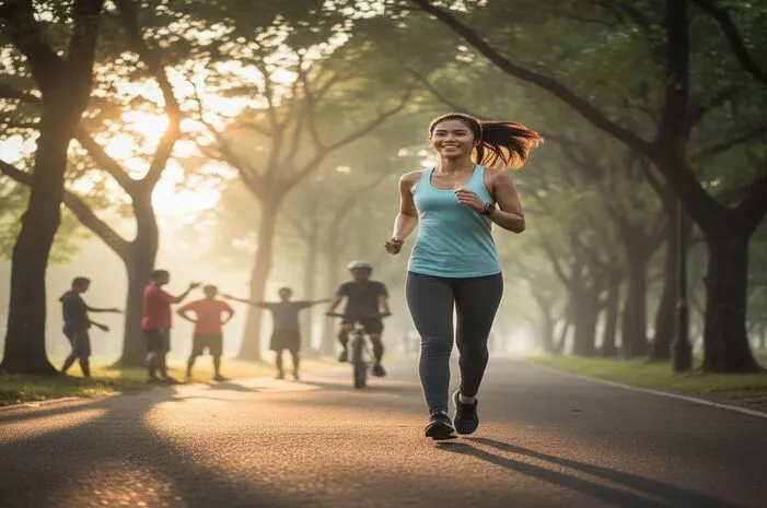 Contoh Latihan Jantung dan Paru-paru Sehat