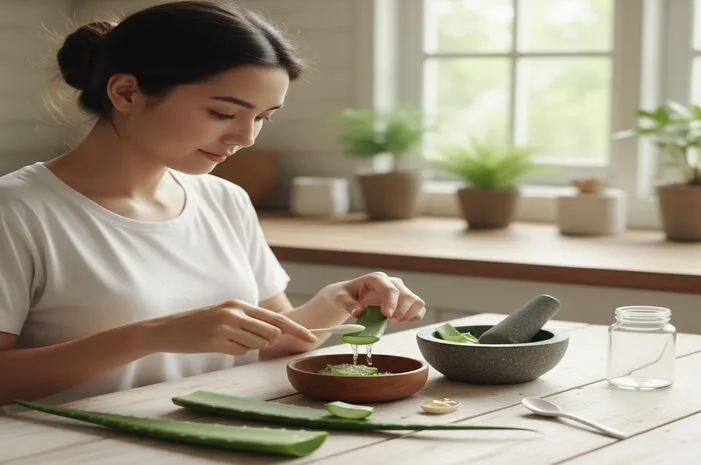Cara Membuat Masker Lidah Buaya: Kulit Glowing!