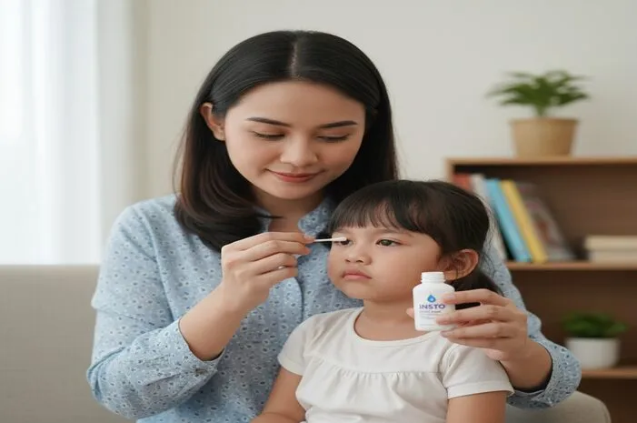 Insto Anak Usia 6+: Solusi Aman Mata Merah Ringan