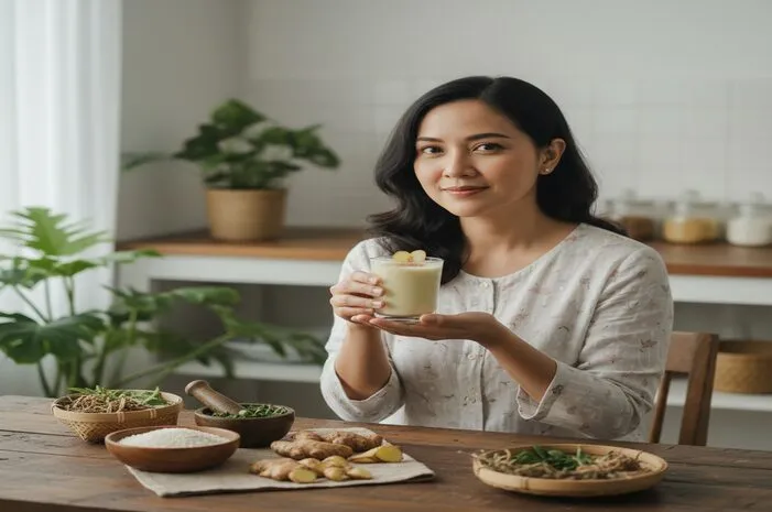 Manfaat Jamu Beras Kencur Miss V Sehat Alami