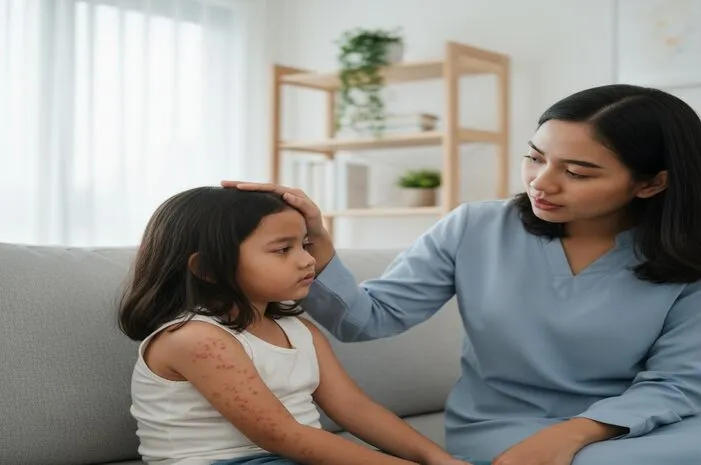 Viral Exanthem: Muncul Bintik Merah? Ini Penjelasannya