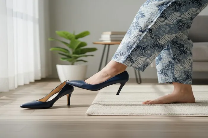 Cantik dengan Sepatu Hak Tinggi: Anti Pegal