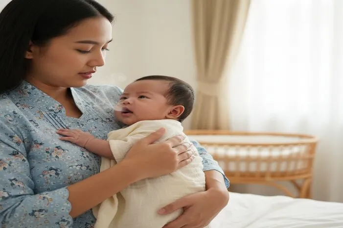 Cara Ampuh Redakan Nafas Grok-Grok Bayi Cepat Aman