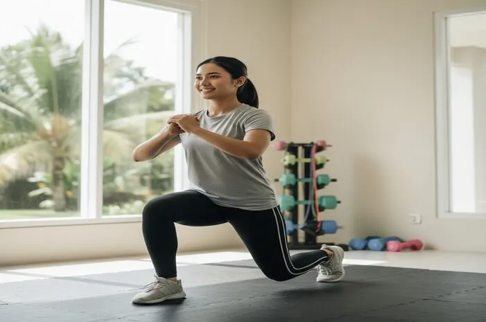 Lunges Workout: Kuat Kaki, Bokong Kencang Maksimal