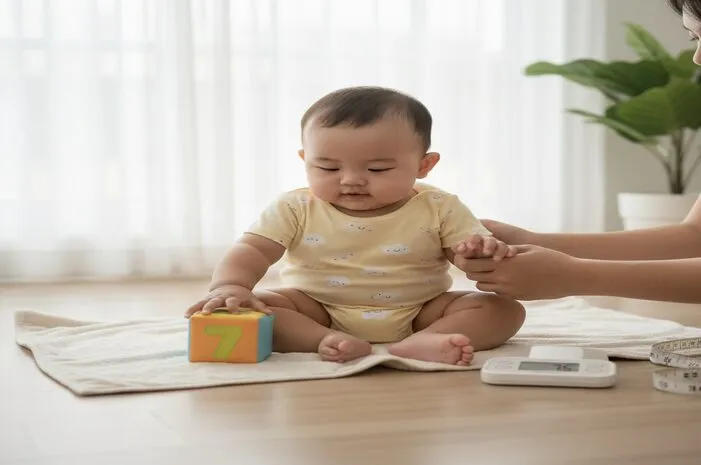 Cek BB Bayi 7 Bulan Ideal, Plus Tips Naikkan Berat!