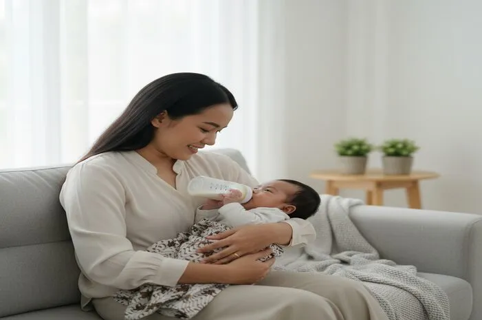 Wajar Gak Sih? Bayi 2 Bulan Minum Susu Berapa ml Idealnya