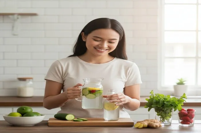 Mudah! Cara Membuat Infused Water Segar dan Sehat