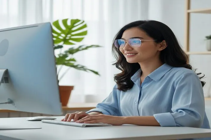 Gadget Asyik Tanpa Mata Lelah: Lensa Anti Radiasi