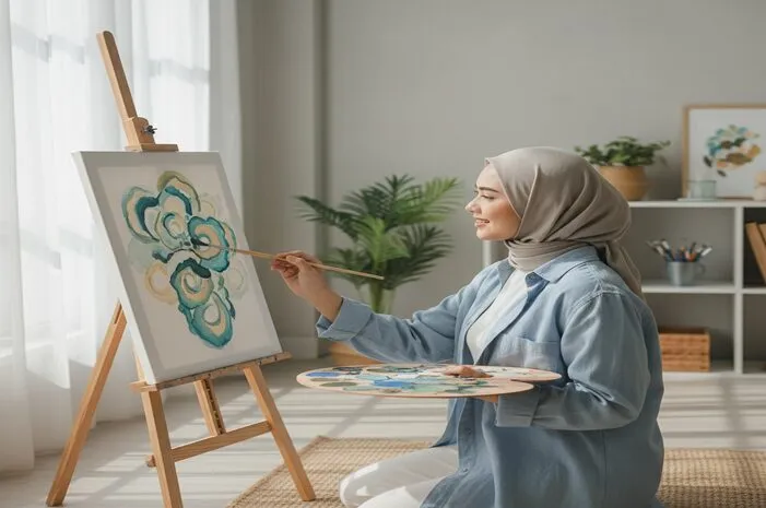 Melukis Adalah Caramu Berekspresi dan Tuang Ide Warna