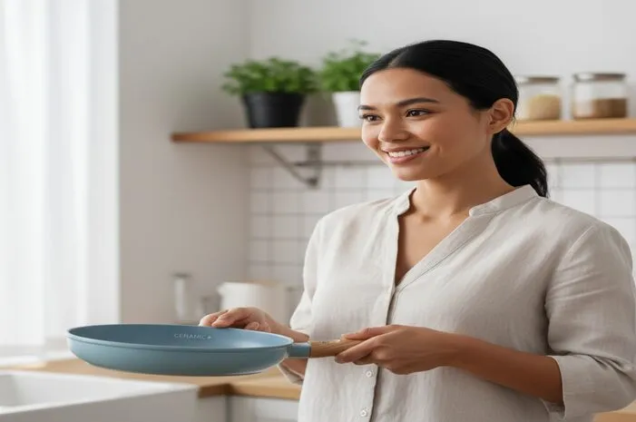 Wajan Keramik, Masak Sehat Bebas Lengket dan Aman