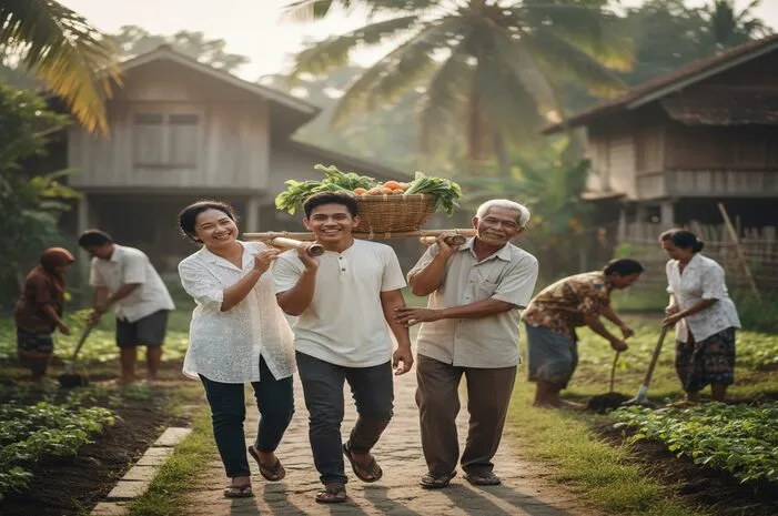 Manfaat dari Gotong Royong: Ringankan Beban, Eratkan Persaudaraan