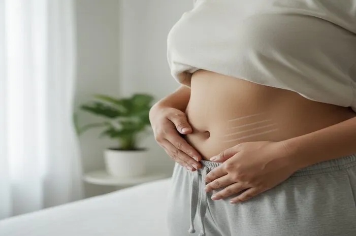 Jangan Panik! Atasi Stretch Mark Putih Jadi Pudar