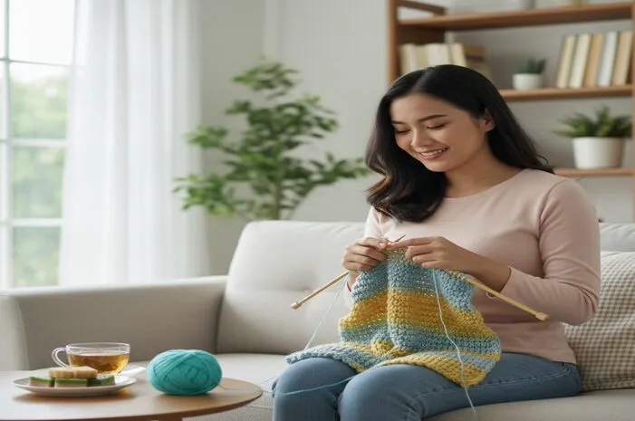 Merajut: Cara Seru Bikin Karya Anti Stres