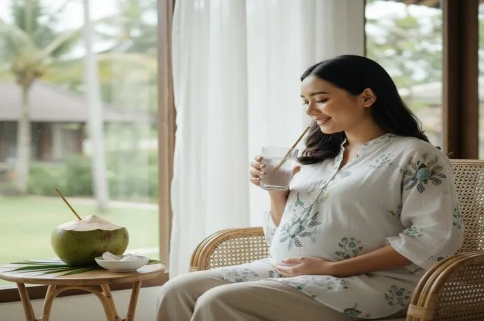 Air Kelapa untuk Hamil Muda, Boleh Kok! Ini Faktanya