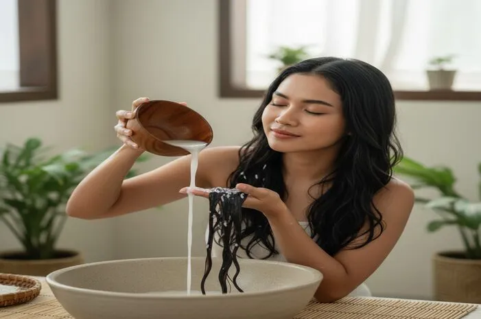 Manfaat Air Beras untuk Rambut: Kuat, Berkilau, Anti Rontok