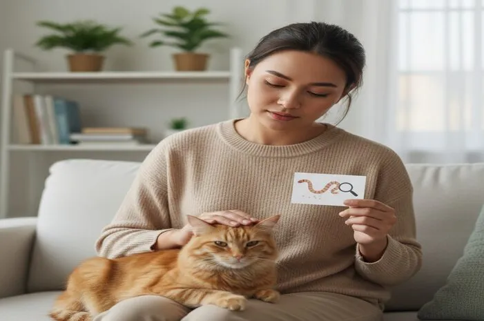 Waspada Cacing Pita pada Kucing: Gejala dan Solusinya