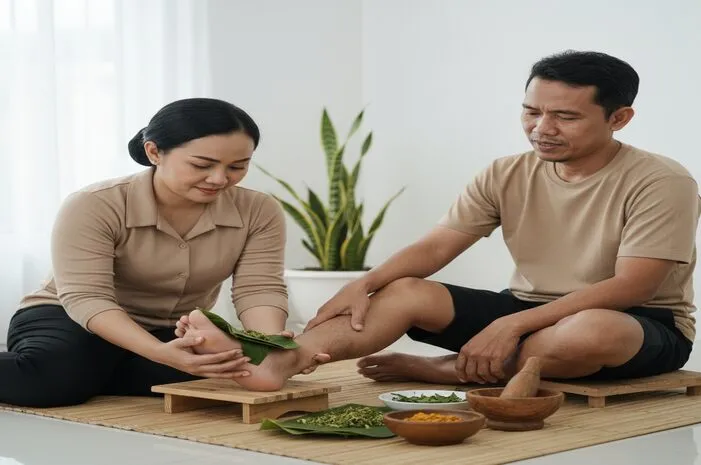 Kaki Bengkak Jatuh? Ini Obat Tradisionalnya!