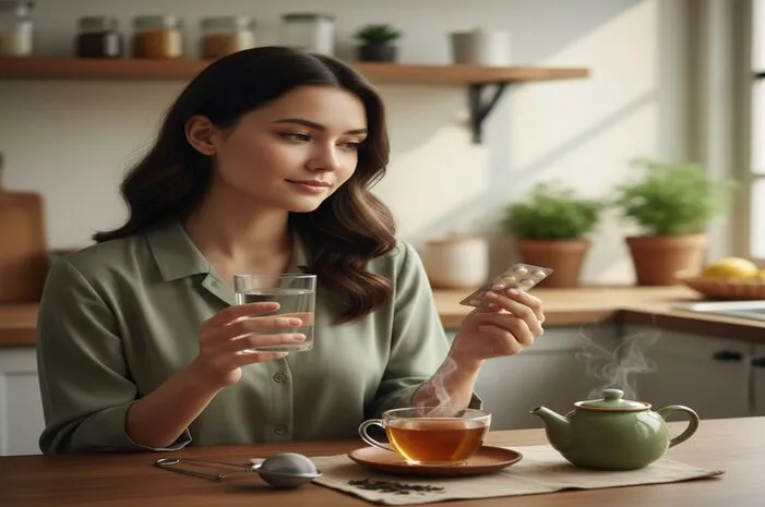 Minum Obat Setelah Minum Teh? Beri Jeda Aman!