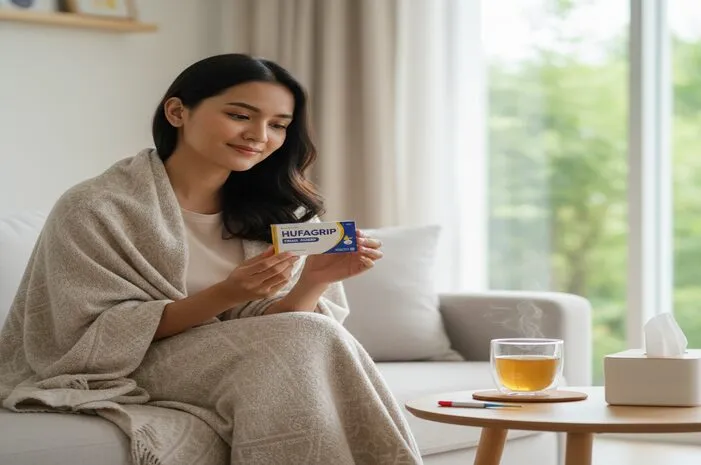 Hufagrip Panas Batuk Pilek: Warna Kuning Paling Pas!