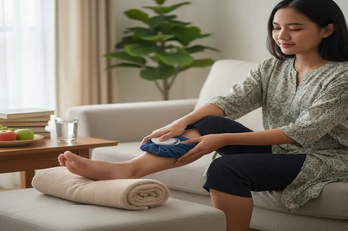 Cara Hilangkan Bengkak di Kaki Jatuh: Coba RICE!