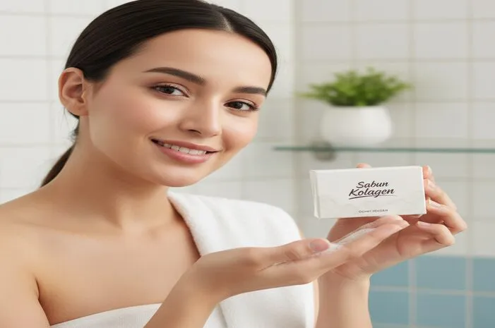 Sabun Kolagen Bikin Kulit Glowing Kencang Alami