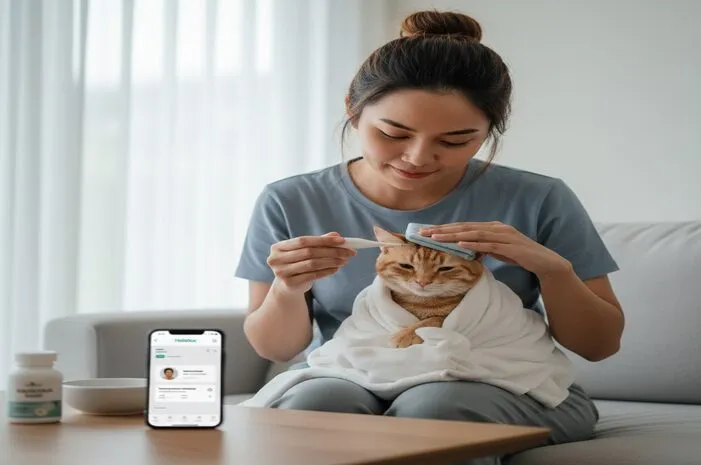 Cara Mengobati Kucing Demam: Aman, Cepat, Mudah