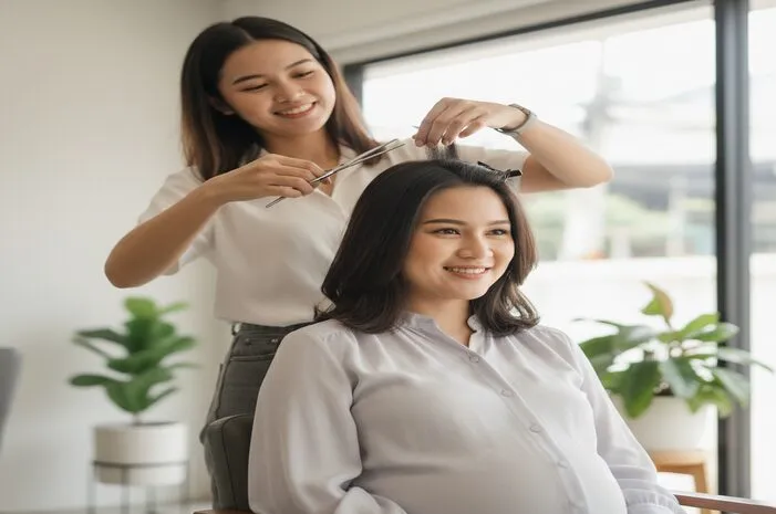 Ibu Hamil Potong Rambut? Boleh Kok, Aman dan Nyaman!
