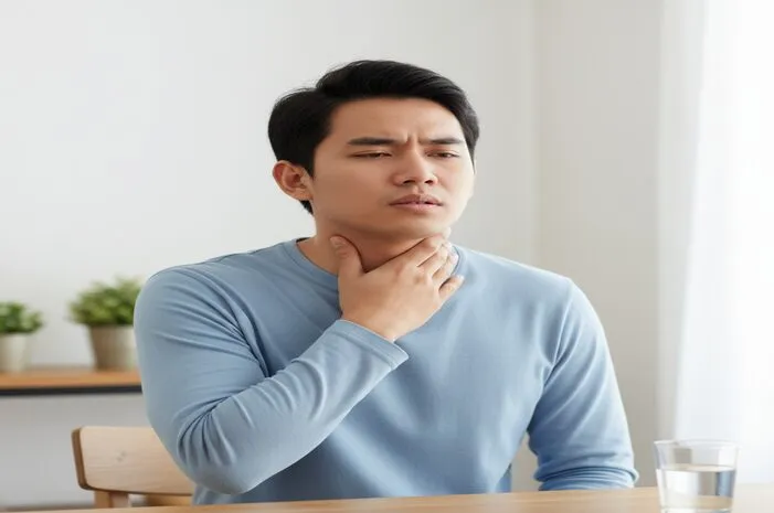 Kenapa Tenggorokan Terasa Mengganjal? Ini Penyebabnya
