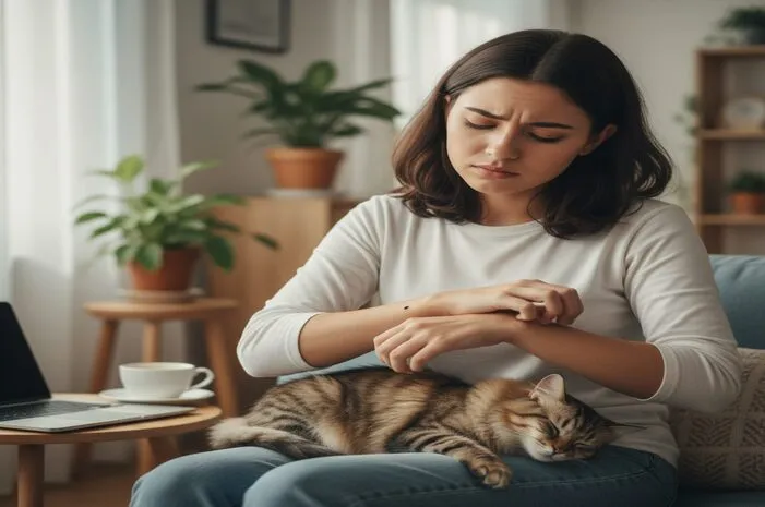 Bikin Gatal? Kutu Kucing Bisa Menular ke Manusia