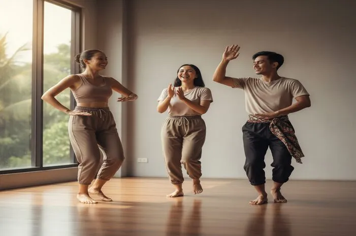 Asyiknya Menari: Bugar Badan, Senang Hati