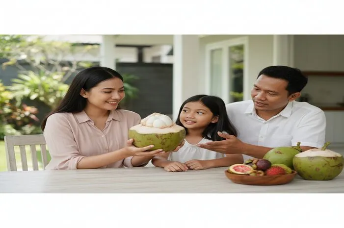 Mengenal Tombong Kelapa, Si Spons Lezat Kaya Gizi