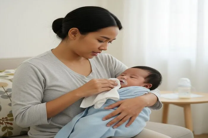 Penyebab Bayi Muntah Setelah Minum Susu dan Cara Atasinya