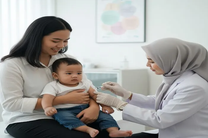 Imunisasi PCV: Disuntik di Paha, Lokasi di Puskesmas