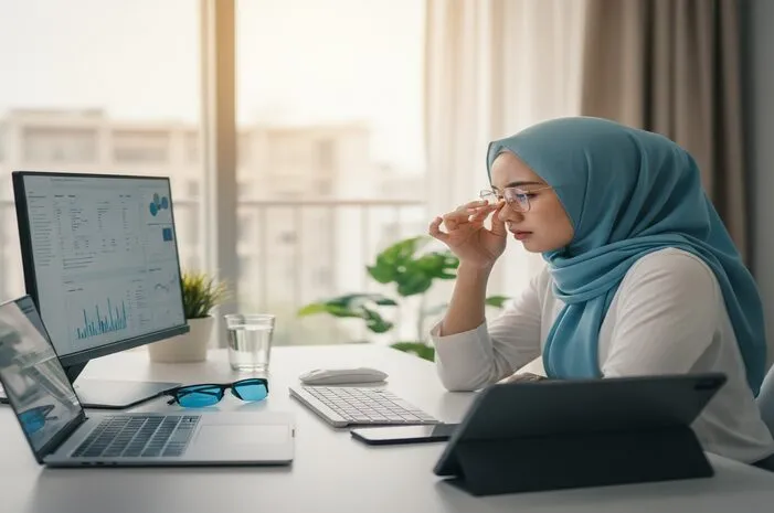 Mata Lelah Akibat Gadget? Atasi Computer Vision Syndrome