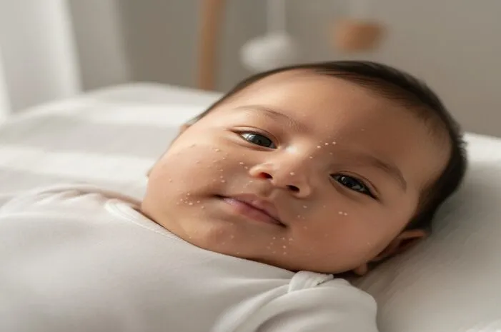 Bintik Putih pada Bayi: Kenali Penyebabnya Yuk!