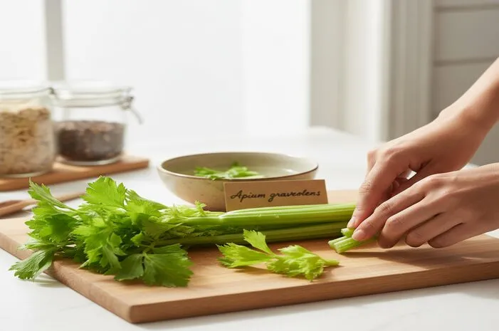 Tahu Nggak Nama Latin Seledri? Ini Dia Apium Graveolens