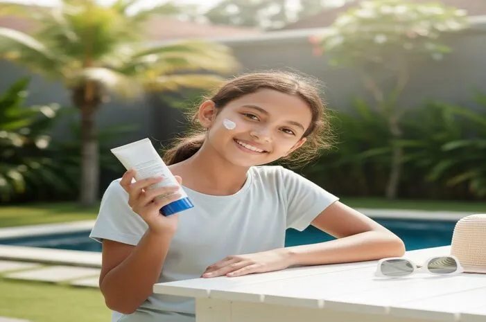 Sunscreen untuk Umur 11 Tahun: Aman, Ringan, Nyaman