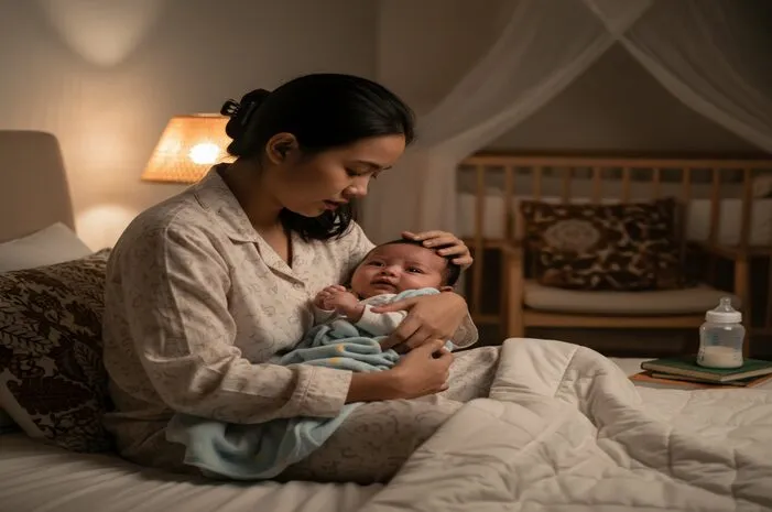 Ini Penyebab Bayi Tidur Gelisah di Malam Hari Serta Cara Atasinya