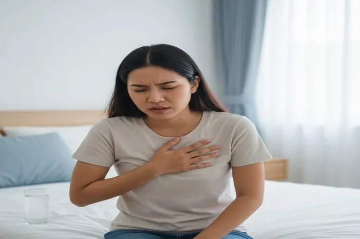 Nyeri Dada Tengah dan Sesak Napas, Tanda Bahaya?