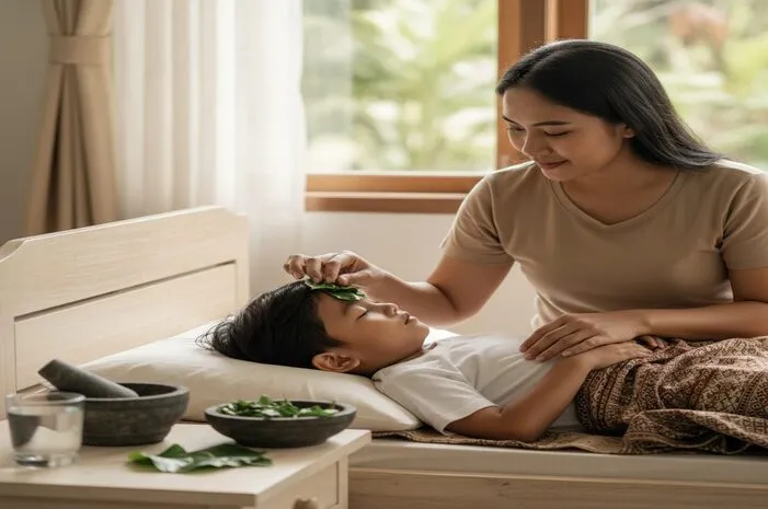 Demam Turun Cepat! Pakai Daun Penurun Panas Alami