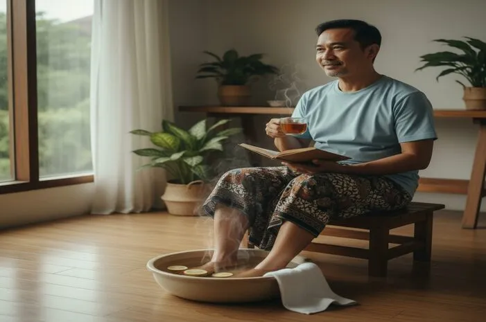 Rileks Maksimal! Manfaat Merendam Kaki dengan Air Hangat