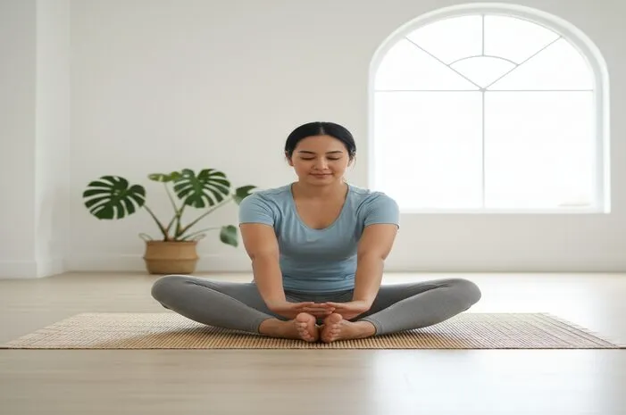 Butterfly Stretch: Redakan Kaku, Panggul Makin Leluasa