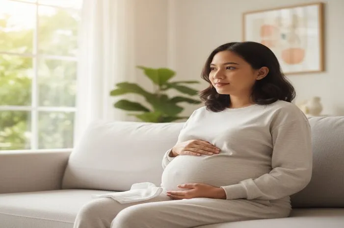 Hamil 9 Bulan Lendir Keluar Tapi Tak Mules? Normal?