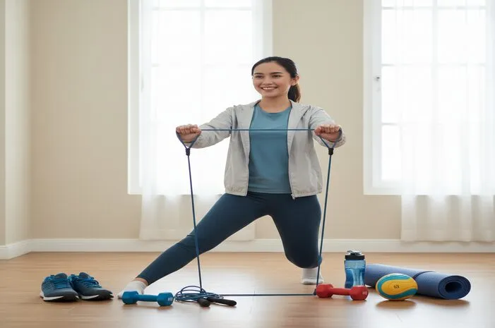 Peralatan Olahraga Praktis Bikin Badan Makin Fit