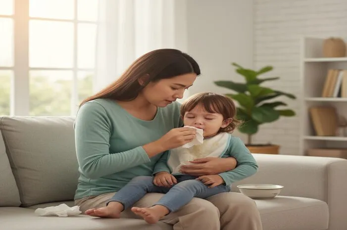 Atasi Anak Batuk Sampai Muntah: Trik Mudah di Rumah